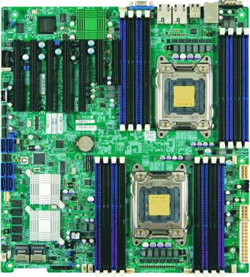 !BAZAR! X9DRH-7F 2S-R,PCI-E16(g3),6-E8(g3),2GbE,8SAS2-LSI2208,16DDR3-1866,IPMI