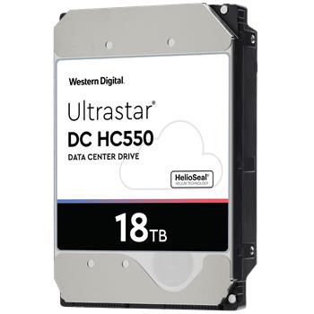 16TB WDC Ultrastar HC550 - 7200rpm, sATA3, 512e, 512MB, (SE) 3,5"