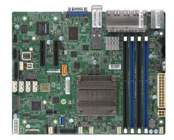 A2SDV ATX Atom C3558 (QAT, 16W, 4c@2,2GHz, pas.), PCI-E4,8×1GbE,2×1GbE SFP, 4DDR4-2400,M.2,5sATA, IPMI~