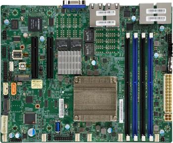 A2SDV ATX Atom C3708 (QAT, 17W, 8c@1,7GHz, pas.), PCI-E8,4×10GbE-T,GbE,4DDR4-2400,M.2,2sATA, IPMI