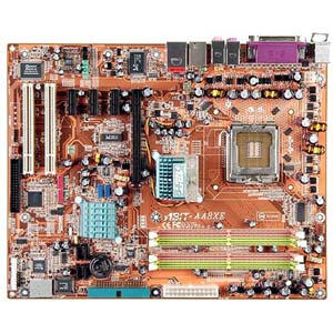 AA8XE 925XE/ICH6R S775@800 PCI-Ex16,3PCI-Ex,2PCI,1394,GbE,DDR2