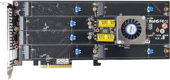 Areca 1686-6NOD M.2 NVMe RAID(0/1/10) 6×M.2 80/110mm, PCI-E8(g4), FP