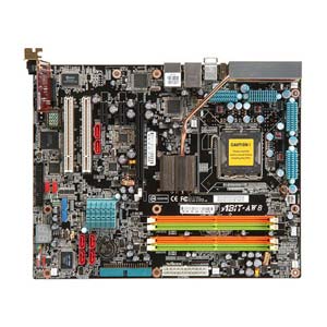 AW8 MAX 955X/ICH7R S775@1066 PCI-Ex16,2PCI-Ex,2GbE,6sATA2,DDR2