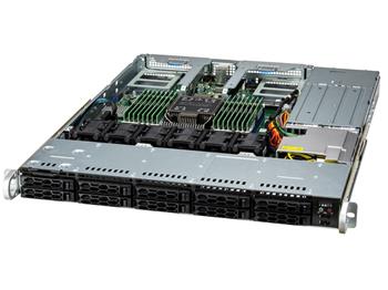 CloudDC SuperServer 111C-NR 1U S-E(350W) noLAN, 10NVMe5/SFF, 16DDR5, 2AIOM, 2PCI-E16g5, 2M.2, IPMI, rPS (80+PLAT)