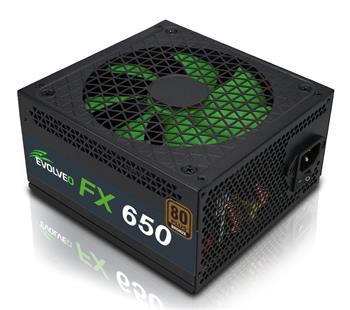 EVOLVEO FX 650, zdroj 650W ATX, 14cm, tichý, 80+ bronze, bulk