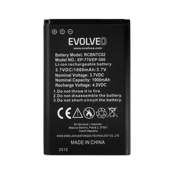 EVOLVEO originální baterie 1000 mAh pro EasyPhone FP/FS (EP-770/771)