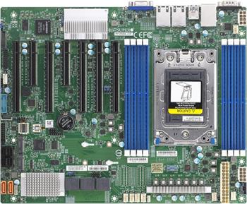 H12SSL-CT S-SP3(280W), ATX, 2×10GbE-T, 8DDR4-3200, 5PCI-E16g4,2-E8g4, 8SAS3(HBA3008)&8sATA,2M.2,IPMI, RoT