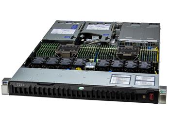 HyperServer 121H-TNR 1U 2S-E(350W) noLAN, 8NVMe5/SFF, 32DDR5, AIOM, 3PCI-E16g5, IPMI, rPS 1,2kW (80+TIT)