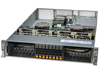 HyperServer 221H-TNR 2U, 2S-E(350W) noLAN, 8+8NVMe5/SFF, 32DDR5, 8PCI-E16/E8g5, 2AIOM, 2M.2, IPMI, rPS (80+TIT)