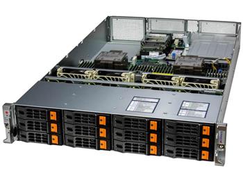 HyperServer 621H-TN12R 2U, 2S-E(350W) noLAN, 12sATA/NVMe5, 32DDR5, 8PCI-E16/E8g5, 2AIOM, 2M.2, IPMI, rPS (80+TIT)