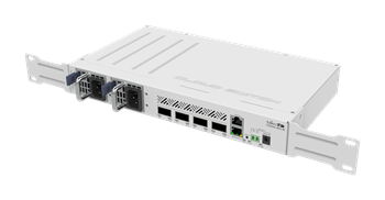 Mikrotik CRS504-4XQ-IN řízený switch 4×100GbE (QSFP28) PoE, rPS