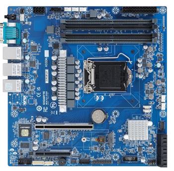 MX33-BS0 iC252, LGA1200(H5), PCI-E16g4, -E4g4 v E8, 2GbE,4DDR4, M.2, 6sATA,IPMI, mATX