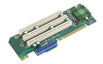 R2UU-UAX (2U UIO RC) - 3x PCI-X@133+UIO levý (X7SBU/H8SMU/X7DCU/DBU/DWU/X8DTU/H8DMU+)