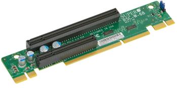 RSC-W-68G4 - riser card 1U WIO->1×PCI-E16g4/2×PCI-E8g4 levý (X12/H12)