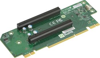 RSC-W2-66 - riser card 2U WIO->2×PCI-E16g3 levý (X10DRU-X/X10DRU-i)