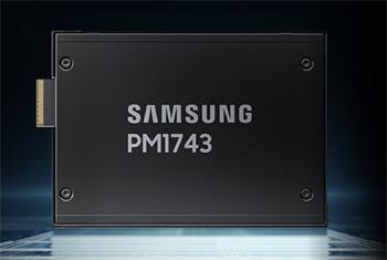 Samsung SSD PM1743 15,36TB NVMe5 U.2 (2,5"/15mm) PCI-E4(g5) 2500/360kIOPS 14/7,1 GB/s 1DWPD TLC