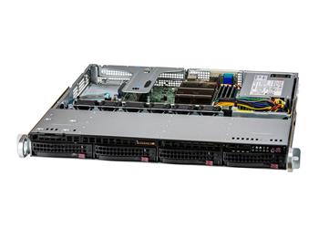 SC813MF2TQC-350RCB 1U mATX/ATX (180W), 4sATA/SAS3,slimCD,FD, 350W (80+PLAT), 4/6×22k fan, černé