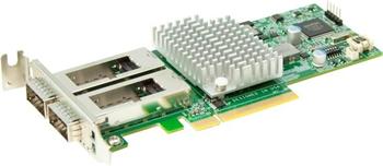 Supermicro S40-I2Q - Dual port 40GbE (QSFP+) PCI-E8 (g3) LP, (XL710-BM2 "Fortville")