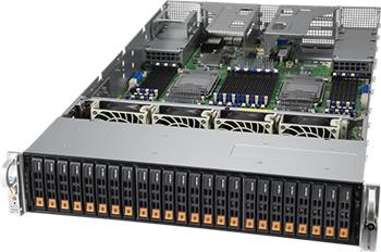 SuperServer 240P-TNRT 2U 4S-P+, 2×10GbE-T,2×10GbE(SFP+),24NVMe/SFF, IPMI, 48DDR4, 4PCI-E16,6-E8, AIOM, rPS(80+TIT)