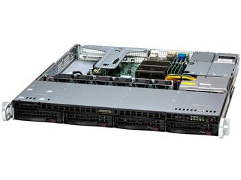 SuperServer 511R-M 1U S-LGA1700(V0) 2GbE, 4sATA, 4DDR5, 2PCI-E8g5, 2M.2, IPMI, rPS (80+TIT)