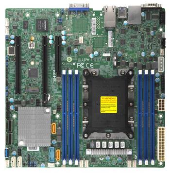 X11SPM-F 1S-P,2PCI-E16g,-E8g, 2GbE, 12sATA3,M.2, 6DDR4-2933,IPMI