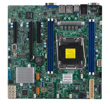 X11SRM-VF 1S-R4,PCI-E16(g3),2-E8,2GbE, 4NVMe(OcuLink,VROC), 8sATA3, M.2, 4DDR4-2933, IPMI