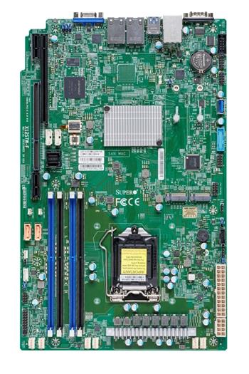 X12STW-F iC256, LGA1200(H5), WIO, 2GbE, 4DDR4-3200, 2M.2, 8sATA, IPMI, retail