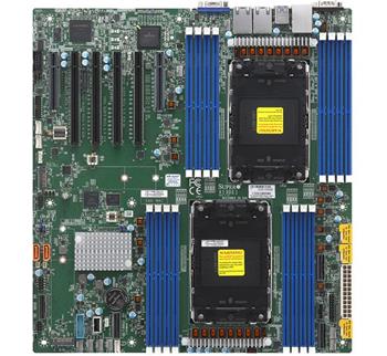 X13DEI eATX13 2S-E(350W), 5PCI-E16g5, 2-E8g5, 2GbE-T, 6NVMe5, 2M.2, 14sATA3, 16DDR5-4800, IPMI